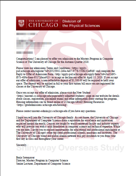 ֥ӸW(xu)(University of Chicago)